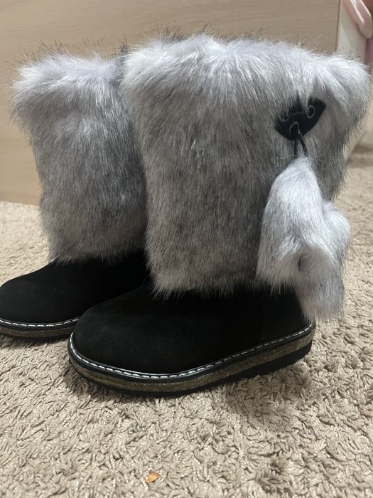 Новые детские унты натуральные