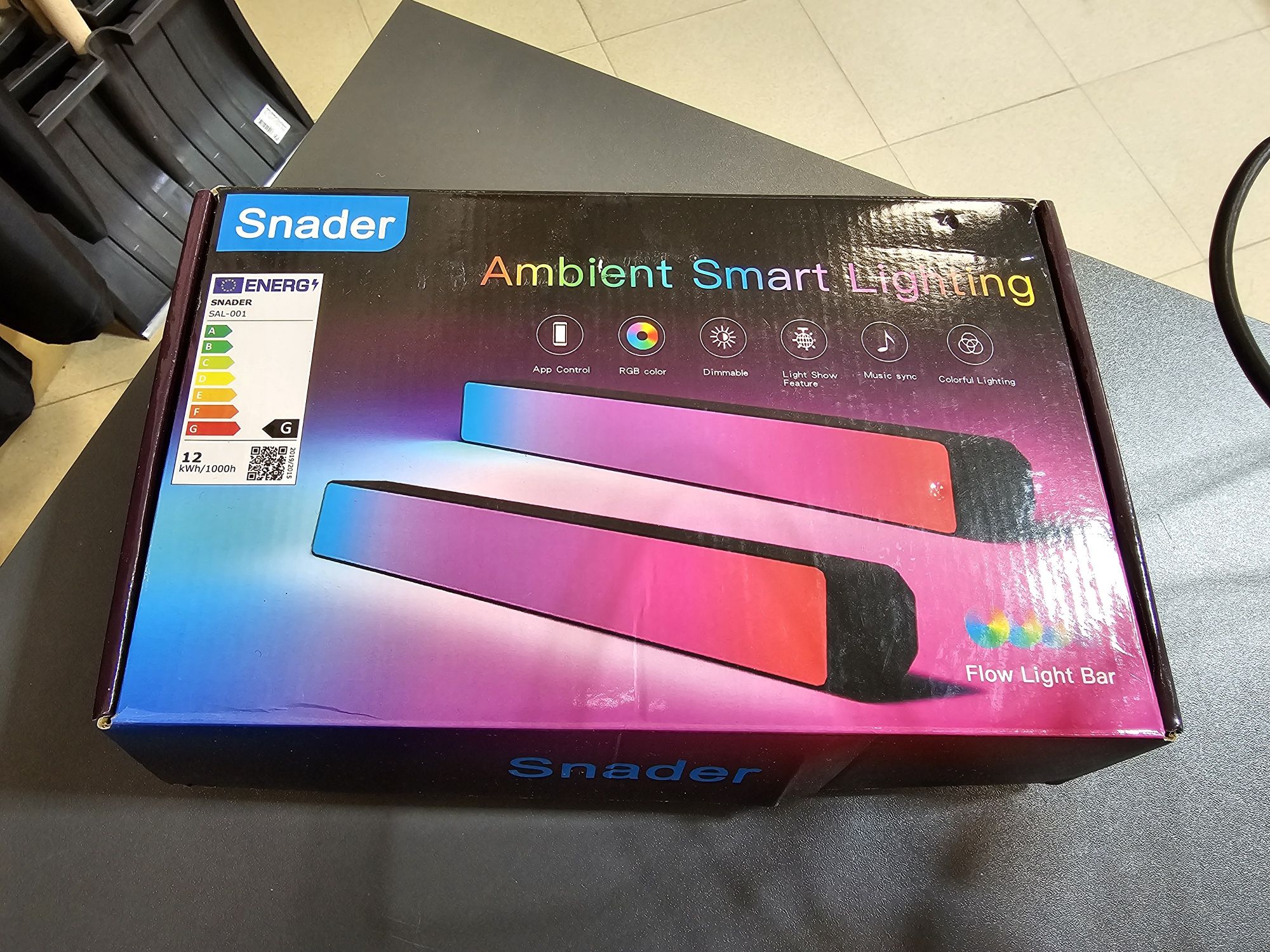 2 LED Гейминг лампи, RGB амбиентно осветление, за игри, филми, музика