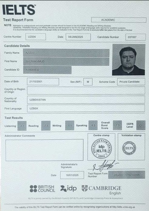 Репетитор по Английскому языку - с нуля до IELTS