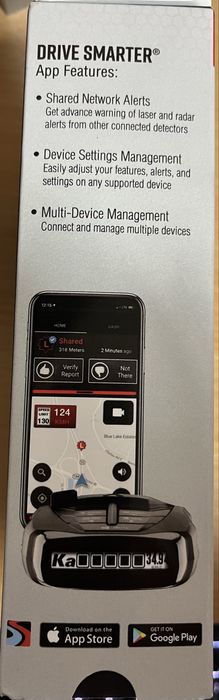 Detector radar portabil Cobra RAD 480i LaserEye cu protectie 360 grade