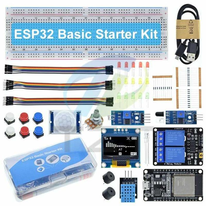 ESP32 Basic Starter Kit — идеальный старт в мир IoT и электроники!