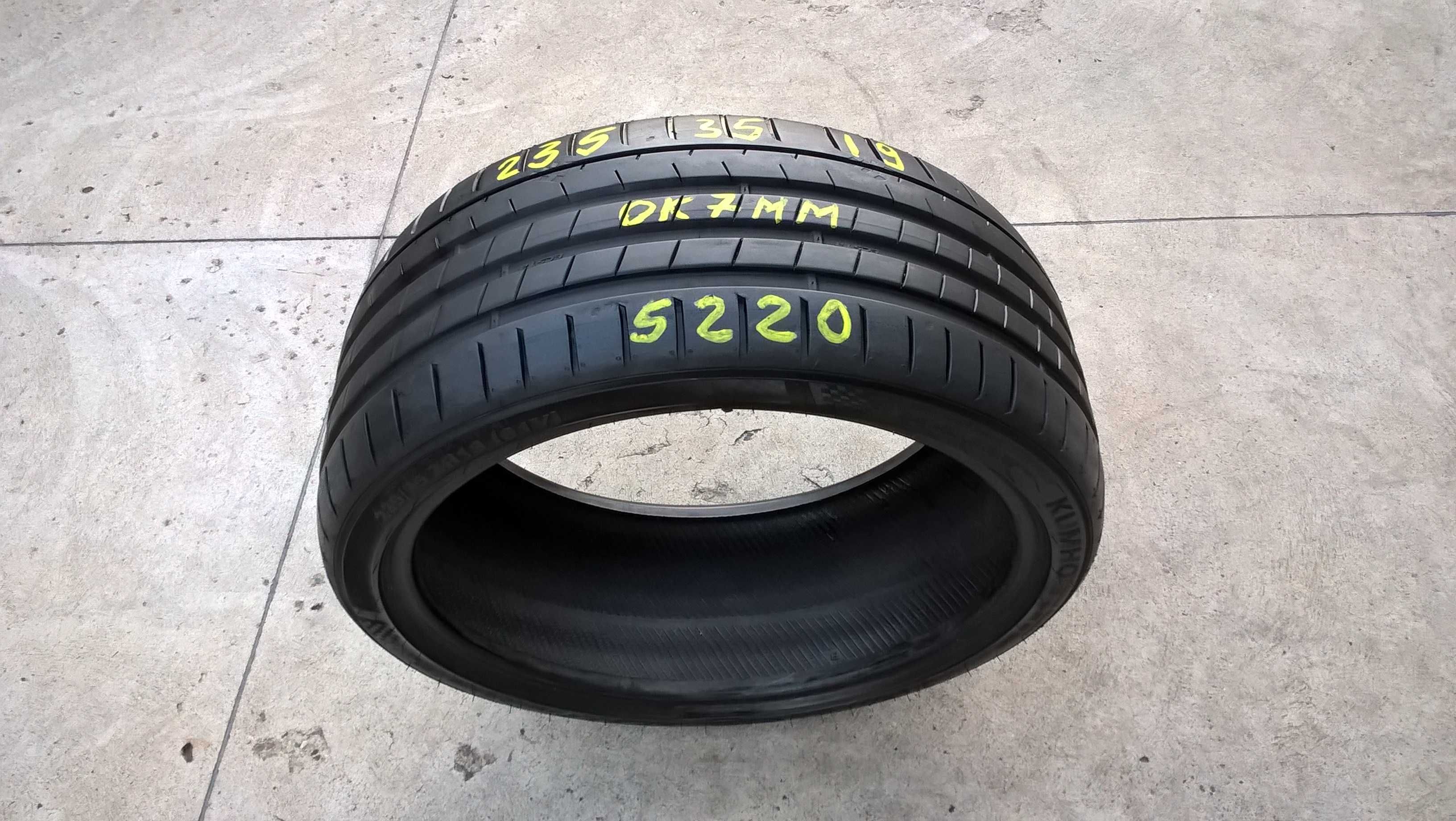 O anvelopa vara 235 35 19 kumho ecsta PS91 profil 7 mm 5220