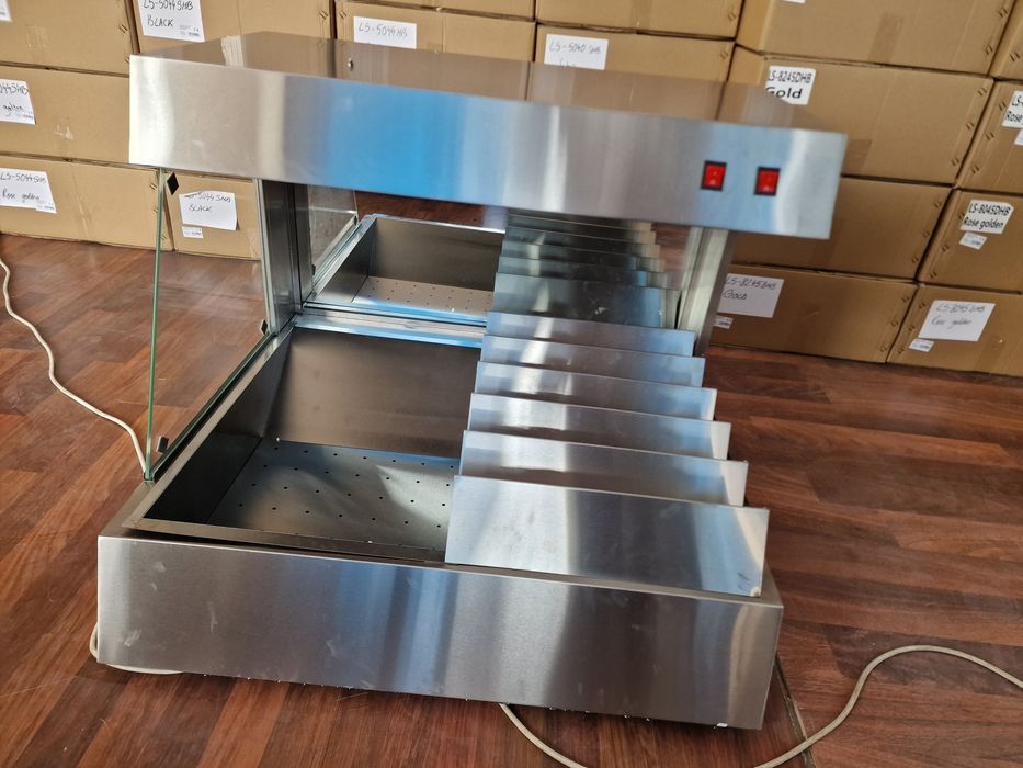 REDUCERE Aparat vitrina mentinere cald cartofi TRANSPORT GRATUIT