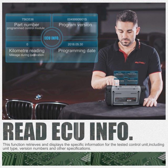 Tester Diagnoza auto Profesional original Autel MaxiPRO MP808K v2025