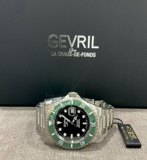 Швейцарские часы фирмы Gevril, лимитированные.