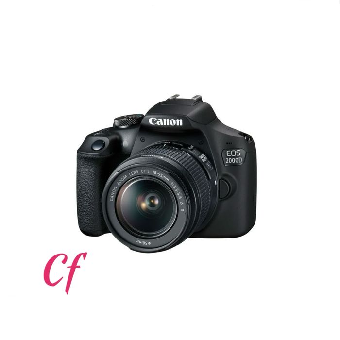 Canon EOS 2000D 24.1MP Kit cu Obiectiv EF-S 18-55mm IS II - Nou !