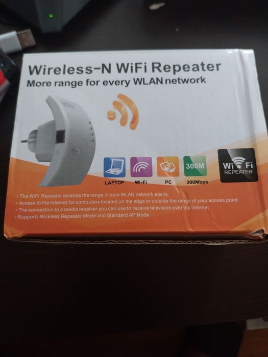 Vând wireless-n wifi repeater
