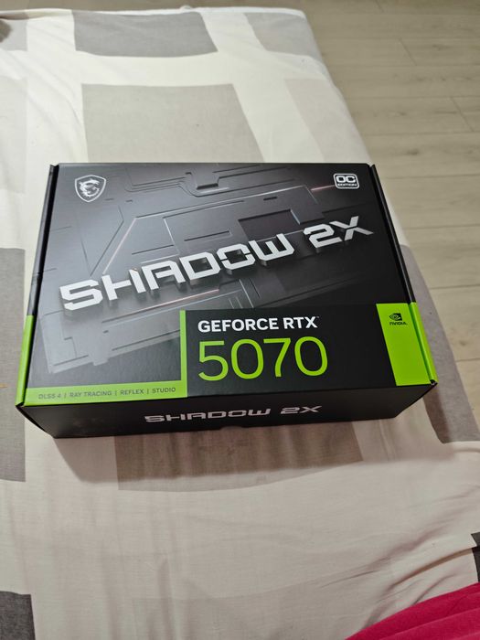 MSI GeForce RTX 5070 12G SHADOW 3X OC  нова неизполвана