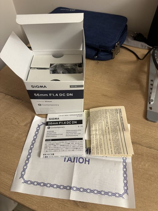 Sigma 56 mm f1.4 DC DN есть в рассрочку