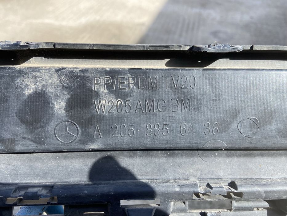 Difuzor Spoiler Bara Spate AMG Mercedes Benz W205 Original A2058856438
