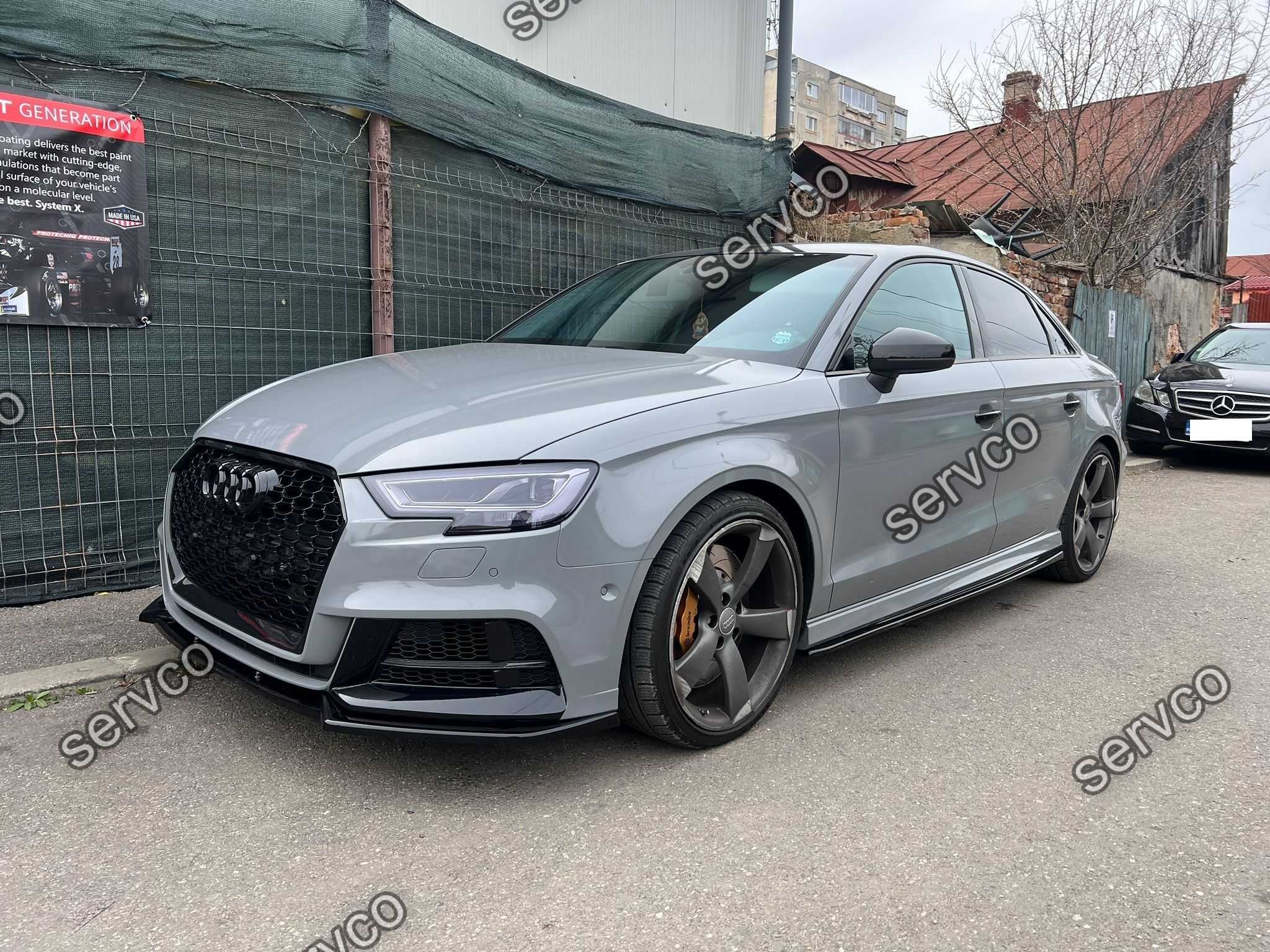 Prelungire bara fata Audi A3 S3 8V sline 2016-2020 v11 Maxton Design