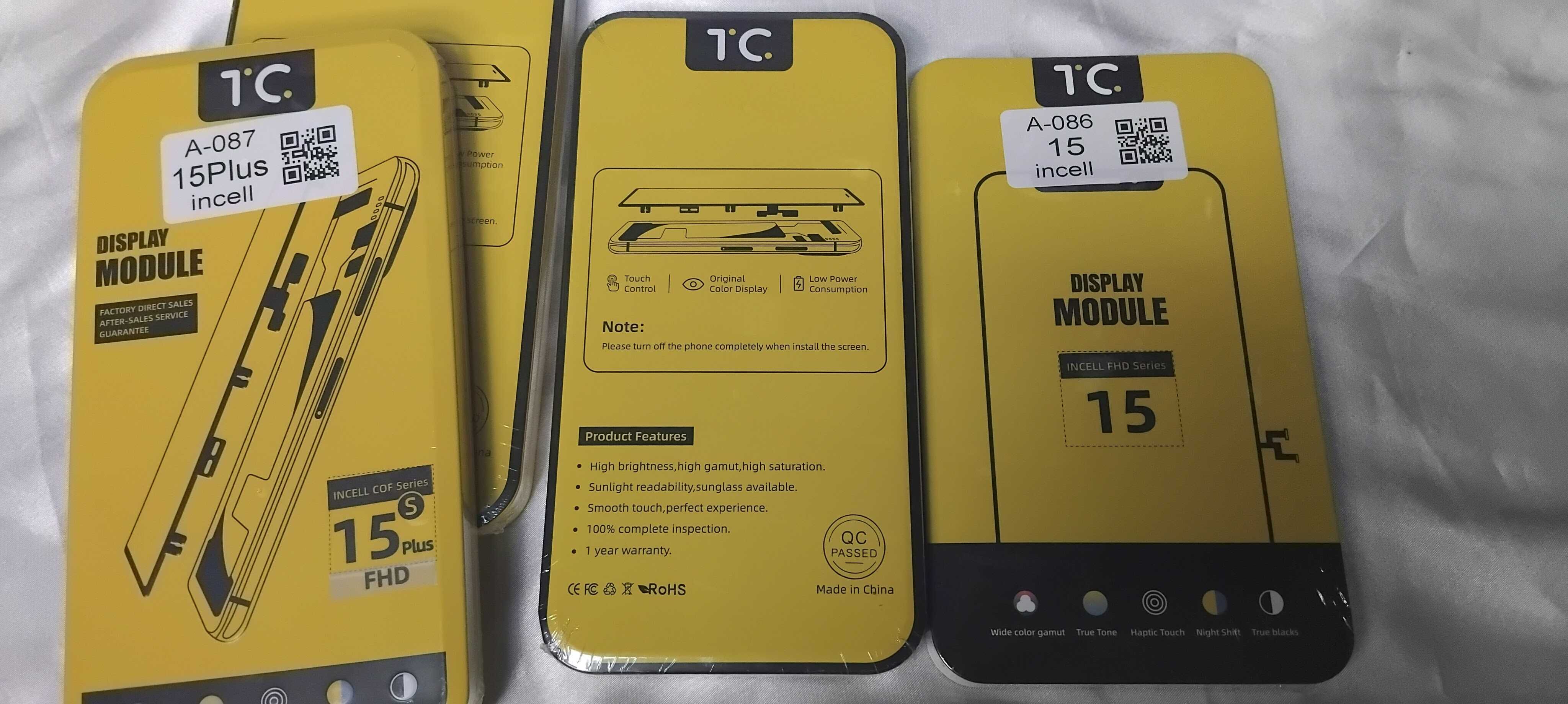 Дисплей за Iphone 15 ,15 Plus Дисплей + Тъч скрийн