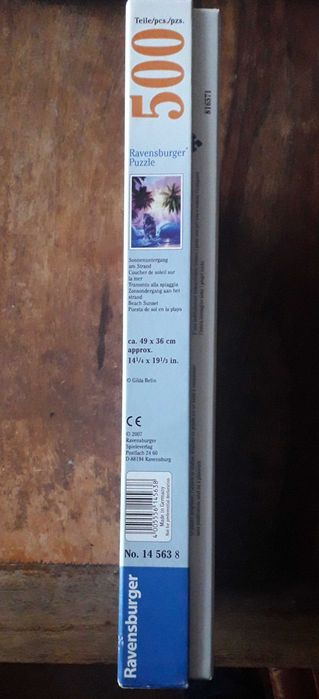 пъзел 500 части настолна игра Ravensburger