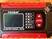 Incarcator si tester baterii auto