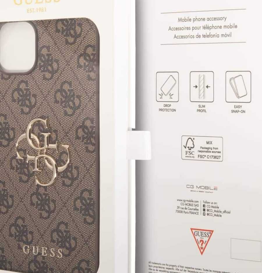 Силиконов Калъф GUESS Iphone case 16/16plus/16pro/16 pro max/15/14/13
