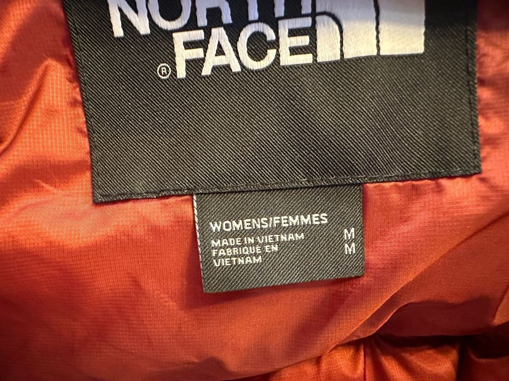 The North Face cropped puffer Women M