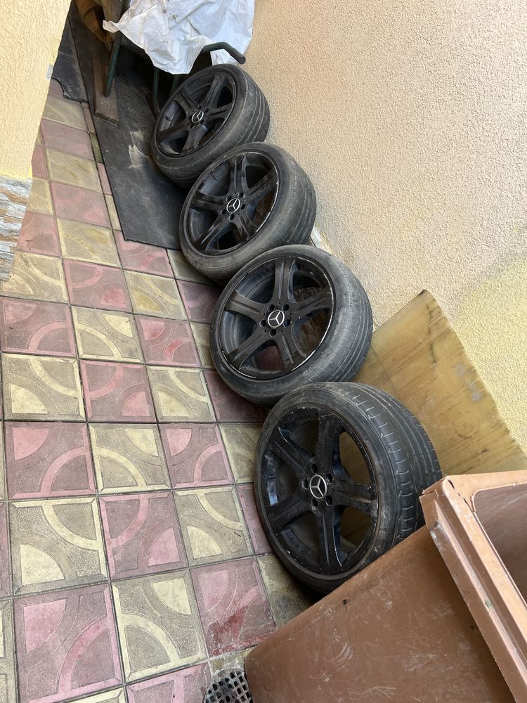 Jante mercedes pe 19 + cauciuc