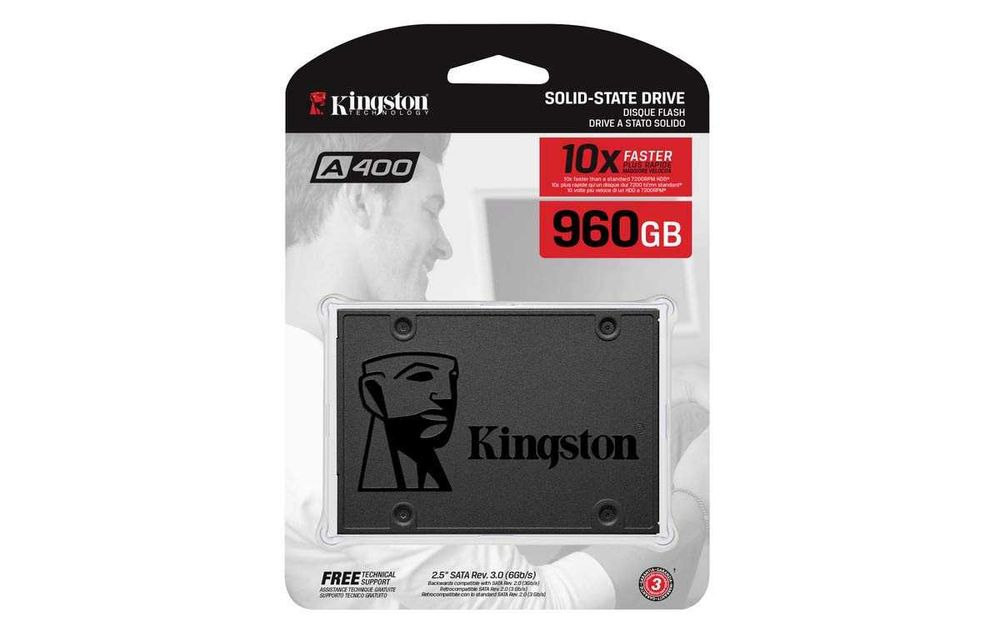 SSD Kingston 960Gb новый в упаковке с гарантией год.