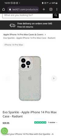 Калъф / кейс за Iphone 14 Pro max Evo Sparkle Високо качество