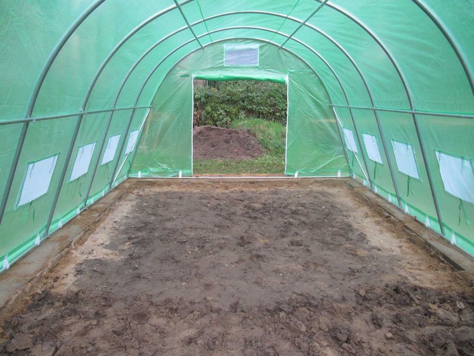 Solar, sera de gradina 3x8 m flori legume CORTURI24.RO