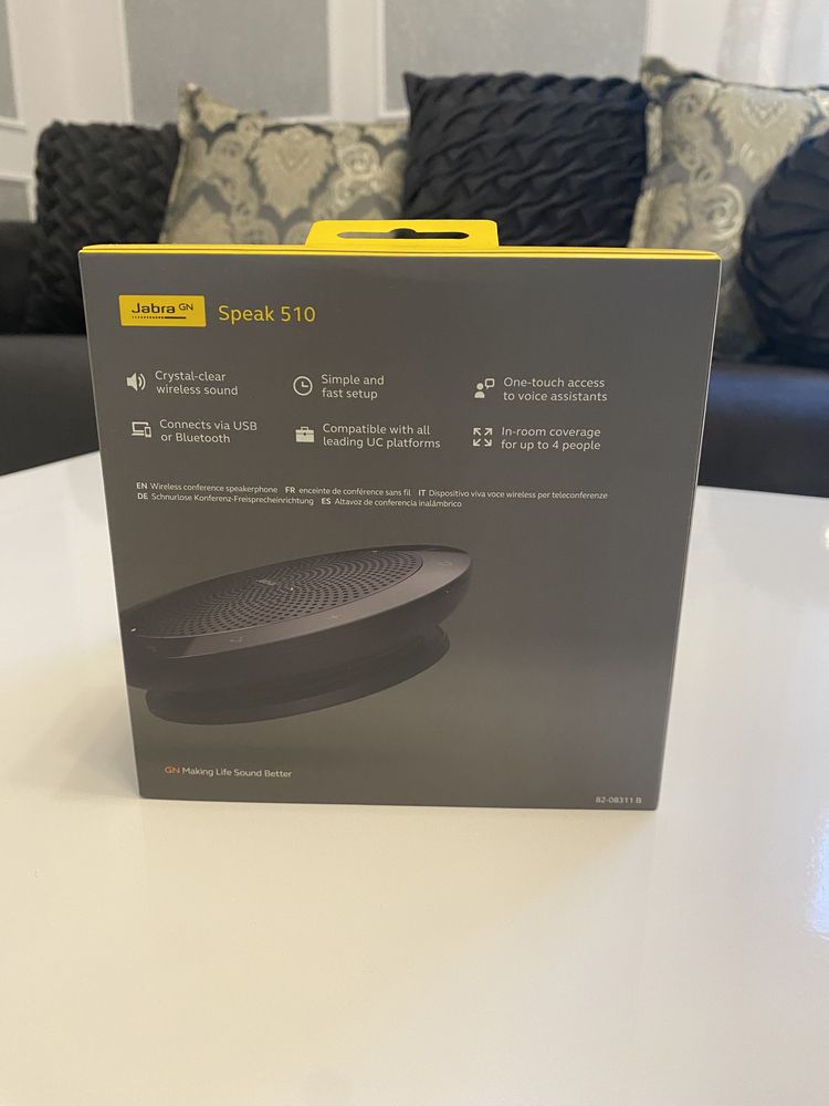 Boxa Bluetooth Portabila Videoconferinta Jabra Speak 510 - Noua!