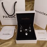 Серебряный набор Пандора, скидка 50%