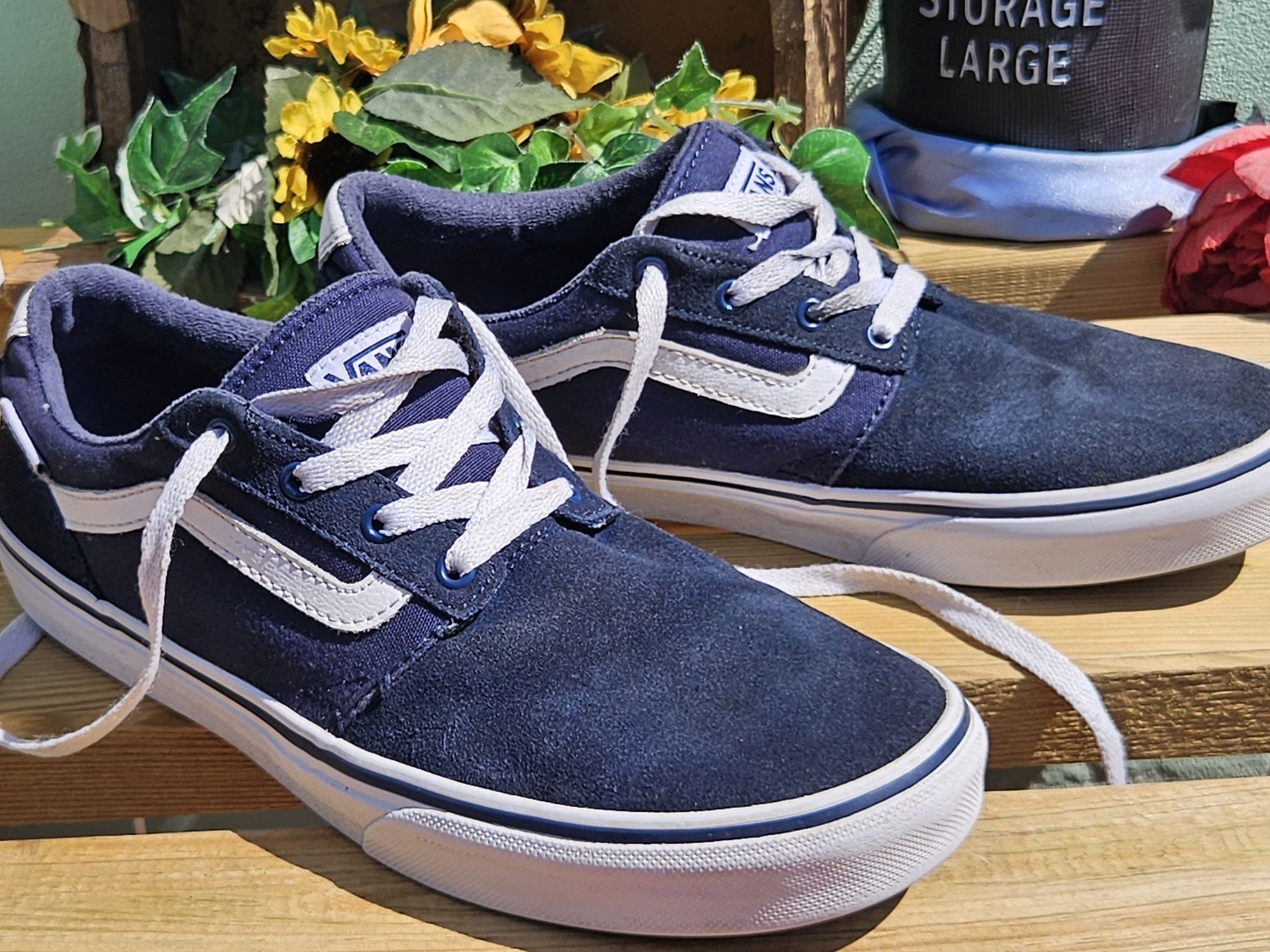 Vans кецове в синьо N37
