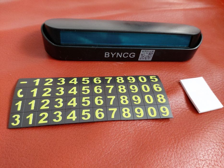 Suport cu numar telefon pentru auto