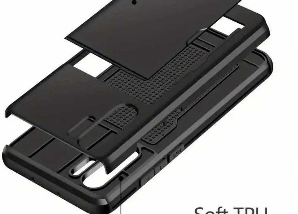 Husa pt Huawei P30 Pro (cu compartiment pt card) NOUA