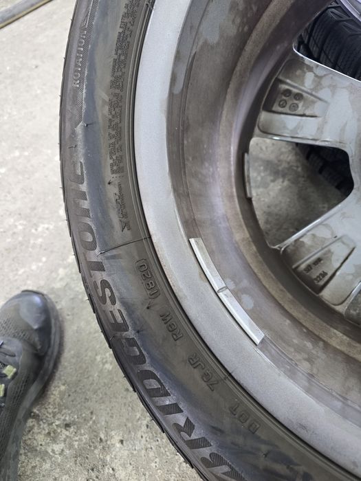 4 Броя 225/50/17 Bridgestone 2x8mm 2x6mm RunFlat 1x24 1x20 2x18dot