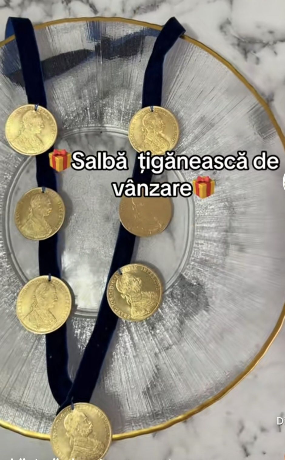 Vând monede fanz josef )galbeni placate cu aur de 14 carate dar am și