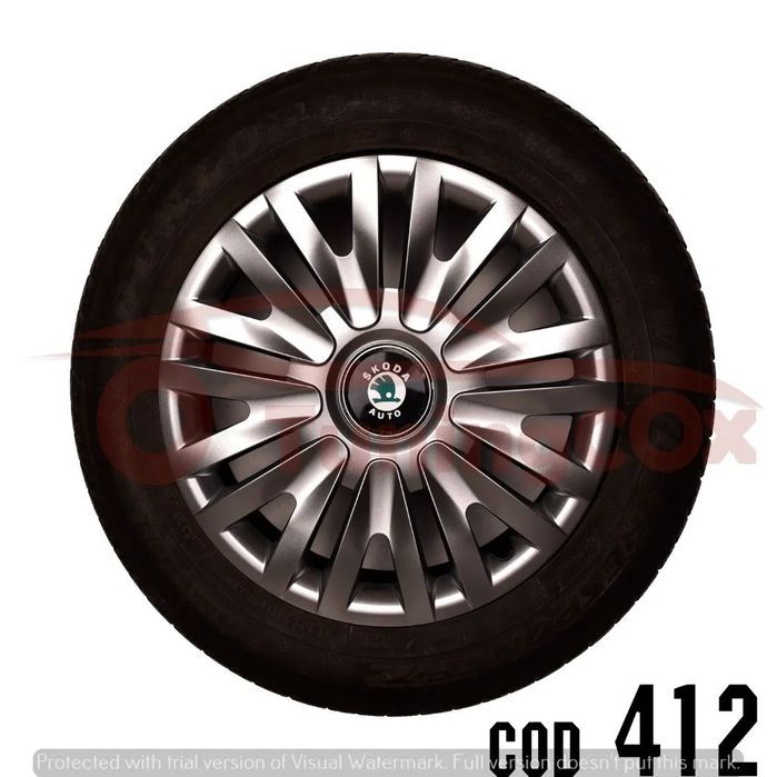 capace roti skoda r16 la set de 4 buc,capace janata aliaj
