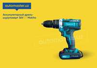 Аккумуляторный дрель-шуруповерт 3/8"(10mm) 36V // Makita