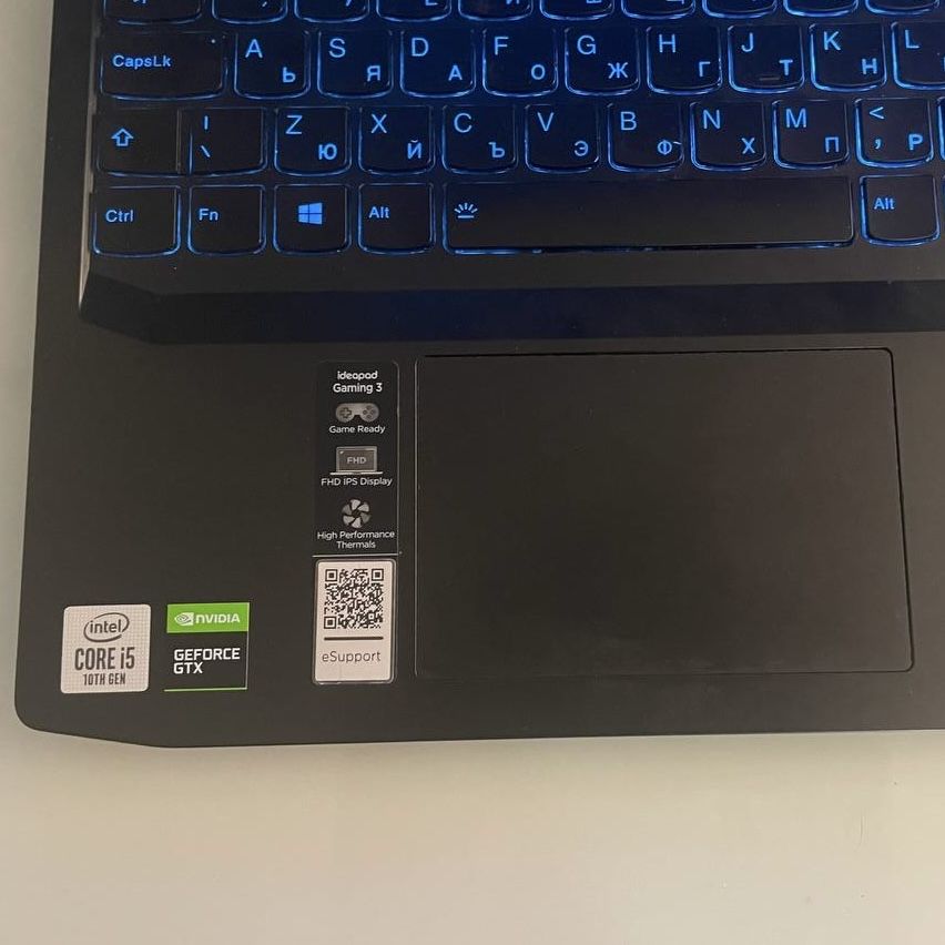 Lenovo IdeaPad Gaming 3 gtx 1650 IntelCore i5-10300H
