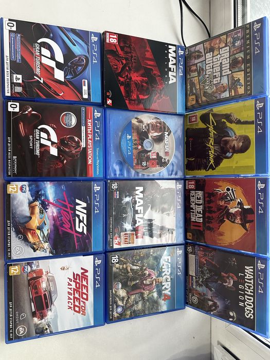 Sony playstation призрак цусимы doom detroit одни изнас mafia elden mk