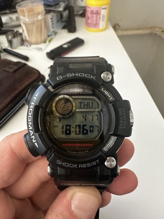 Casio g-shock frogman gwf-1000D+bezel nou
