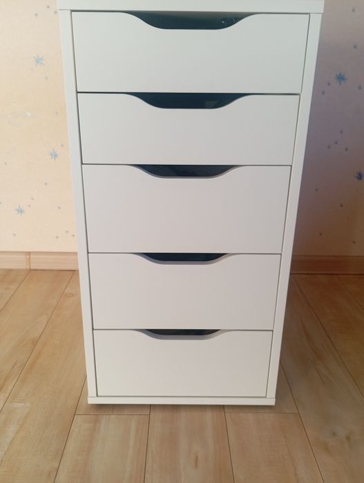 Камот IKEA Алекс белый дерево бу