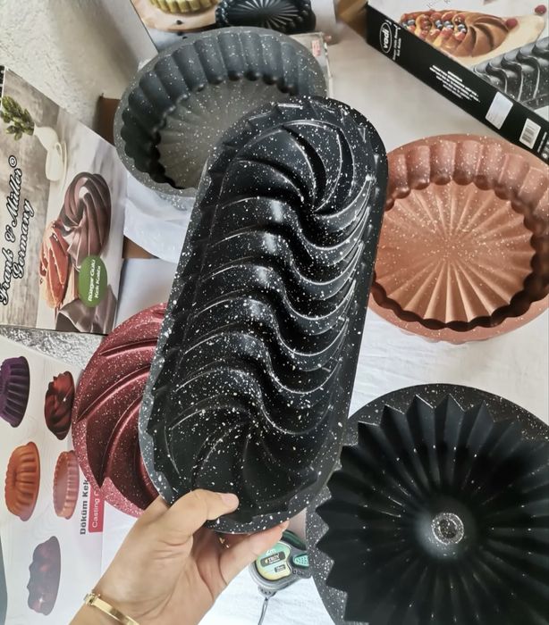 Гранитни форми за кекс или други. Незалепввщо покритие