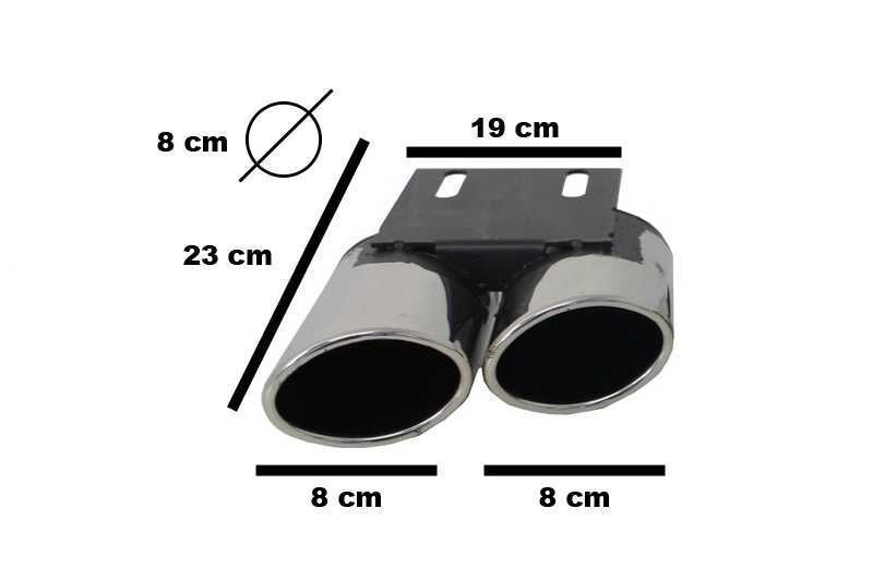 Ornamente Evacuare AUDI A3 (2012-2017) S3 Quad Design