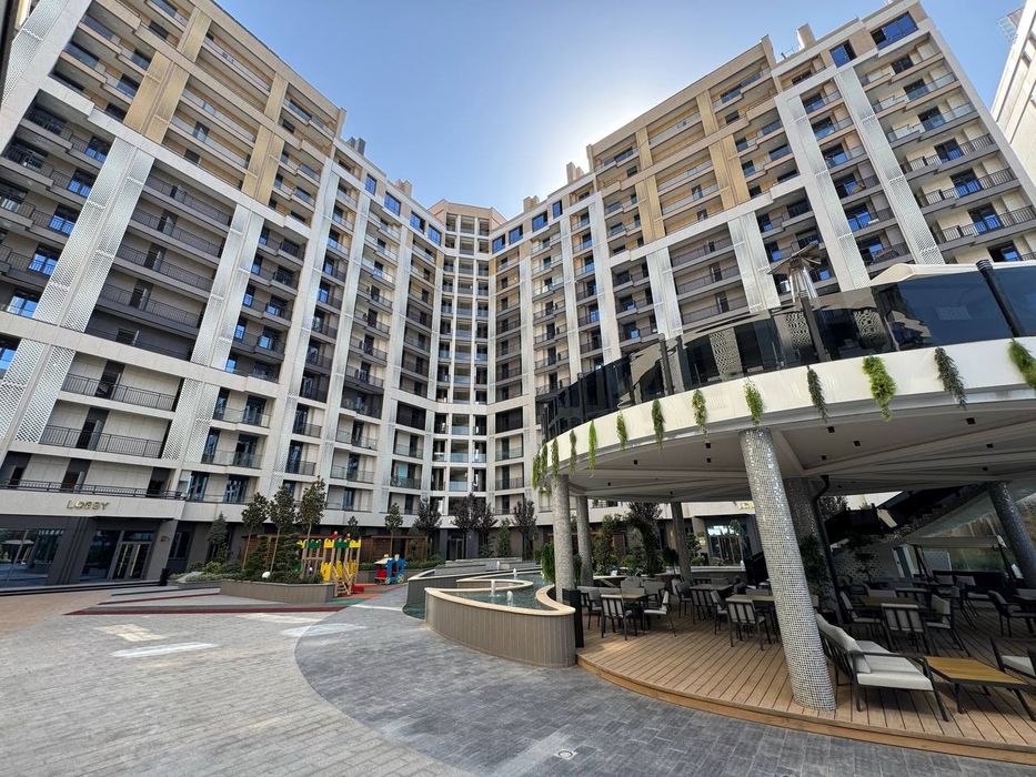 Ц-2 Алайский ЖК Imperial club city 2х комнатная 40м² каробка