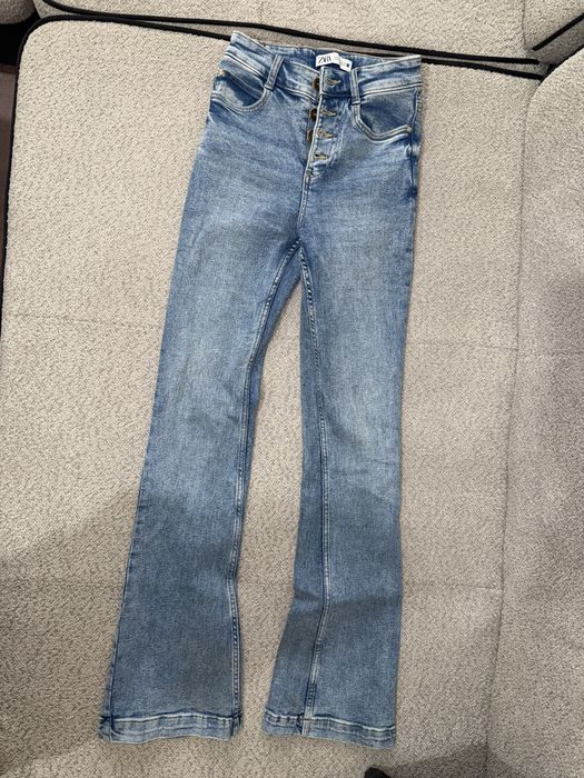 Дънки Zara зара широки/чарлстон