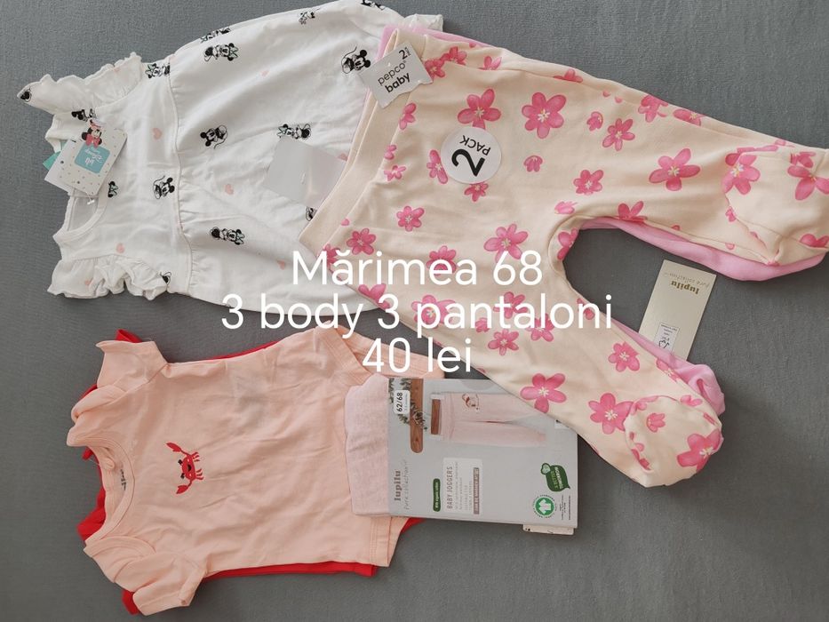 Haine bebe 62 68 74 32 bucăți