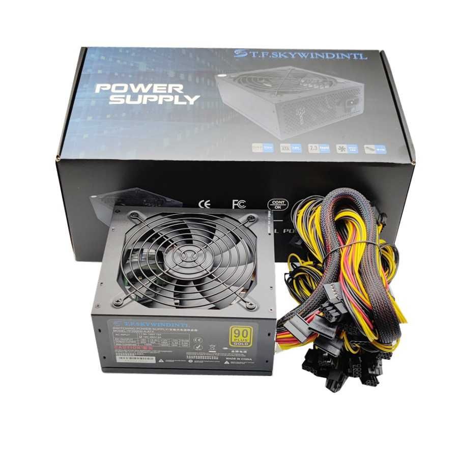 АТХ Захранване 2000w/2400w Maйнинг версия .Дълги кабели, 16pci-6+2!