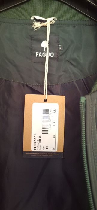 Zara Нова връхна дреха, Faguo ново преходно яке