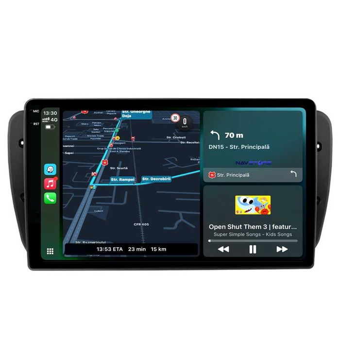 Navigatie Dedicata Seat Ibiza (2008-2016), 9Inch, BT, WiFi, Carplay