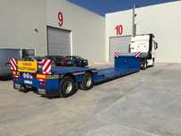 Vand semiremorca KING cu platforma joasa in stare perfecta