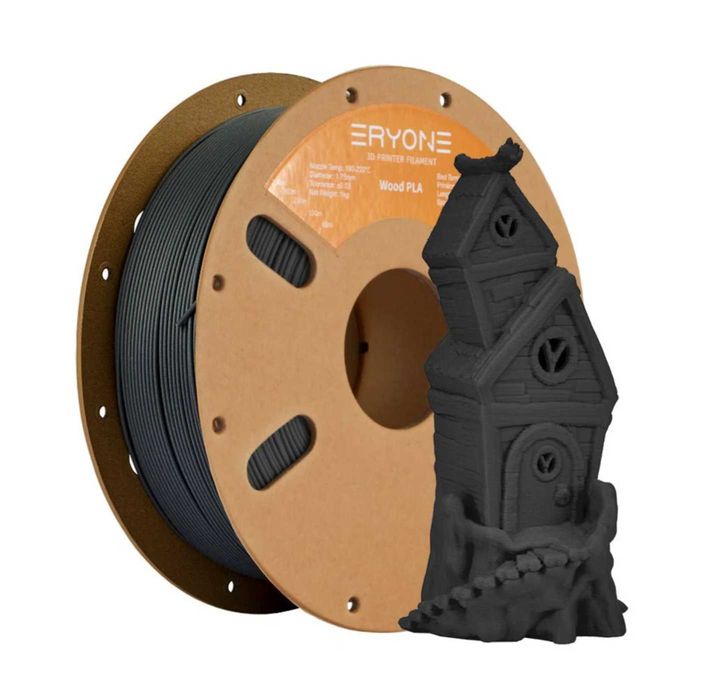 PLA Wood Filament, ПЛА Филамент с дървени частици за 3Д Принтер