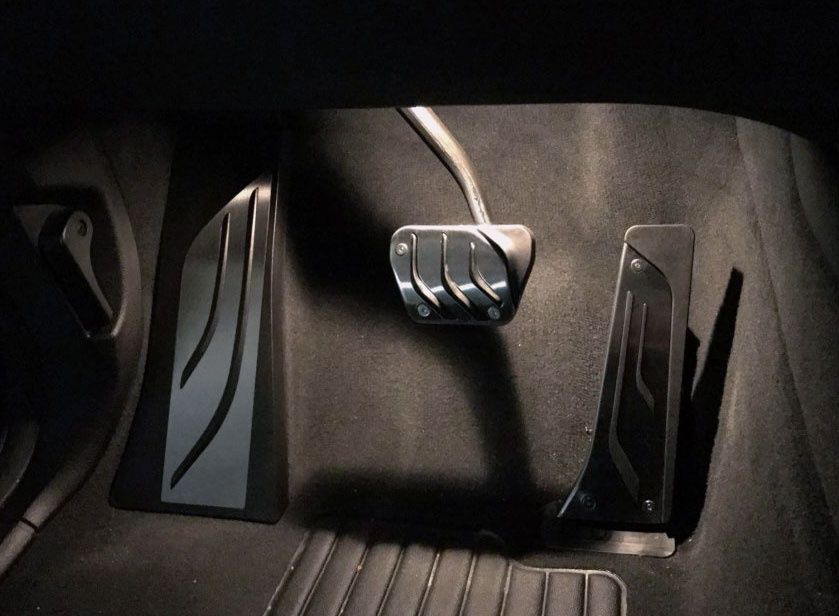 Ornamente INOX pedale M - BMW X5, X6 (F15 F16 E70 E71 E72)