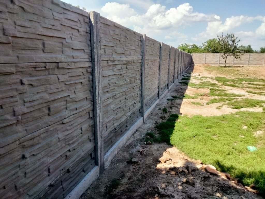 Gard prefabricat din Beton