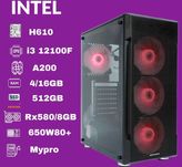Игровой компьютер Intel Core i5 12100/Rx 580/16GB